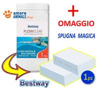Bestway CLORO MULTIFUNZIONE Pastiglie da 20 gr → 1 / 5 Kg - Tricloro Multiazione