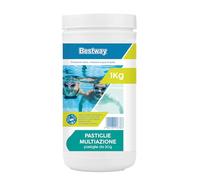 Bestway CLORO MULTIFUNZIONE IN PASTIGLIE 20 gr DICLORO PER ACQUA PISCINA 1 kg