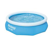Bestway Fast Set Pool 305m x 76cm - blue - Above Ground Pools (Inflatable pool, Round, 3638 L, Blue, PVC, 2 person(s))