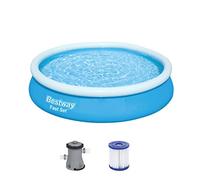 Bestway Fast Set Piscina Autoportante Rotonda mis. 366xh76 cm - colore azzurro - con pompa a filtro