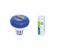 Bestway Flowclear™ - Dosatore dosatore per principianti, diametro 16,5 cm, acqua della piscina pulita e cristallina