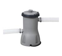 Bestway Flowclear - Pompa filtro 3.028 l/h, 40 W, colore: Grigio