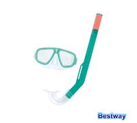 Bestway - Fun Snorkel Set Maschera e Boccaglio - Fun Snorkel Verde