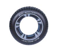 BESTWAY - Gommone - Gonfiabile - 36016 - Nero - Vinile - 20 cm di diametro - Giocattolo per bambini e adulti - Gioco all'aperto - Piscina - Spiaggia - A partire dai 10 anni