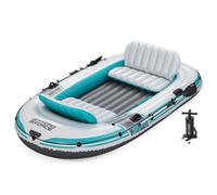 Bestway Gommone gonfiabile Grigio e Bianco 3,15 x 1,65 m PVC