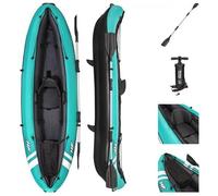 Bestway 65118 kayak da sport 1 persona(e) Nero, Turchese Nylon, Cloruro di polivinile (PVC) Kayak gonfiabile