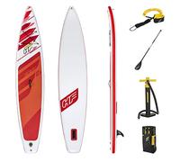 Bestway Hydro-force SUP, Fastblast Tech Set Stand Up Paddle Board con pompa a mano e borsa da viaggio, 3,7 m 6