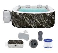 Bestway SPA Lay Z Airjet Hollywood Quadrata 6 Posti (180x180x66cm) Piscina Idromassaggio Art. 6001F - Bestway SPA Lay Z Airjet Hollywood Quadrata 6 Posti (180x180x66cm) Piscina Idromassaggio Art. 6001