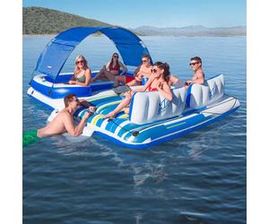 Bestway Isola Galleggiante Brezza Tropicale 389x274 cm