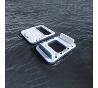 Bestway Isola galleggiante Hydro-Force 2 pz PVC Bianco e Blu