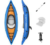 Bestway Kayak gonfiabile con remi e pompa gonfiaggio canoa un posto 65115