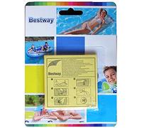 Bestway Kit Riparazione Piscina Grande 10 Toppe Pesanti autoadesive 62068