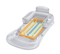 Bestway Lounge Nuotare Ponte Ad Materassino Aria Letto Acqua Isola da Bagno