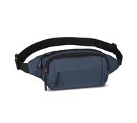 BestWay Marsupio - Marsupio da donna con scomparto principale e scomparto frontale - Borsa a tracolla con tracolla regolabile - Borsa leggera per viaggi, sport, festival e uso quotidiano, Blu scuro