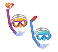 Bestway Maschera Snorkeling Dominator Art. 24023 - Bestway Maschera Snorkeling Dominator Art. 24023 - Confezione Da 1 Pezzo (Colori Assortiti)