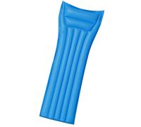 Bestway, Materassino da spiaggia gonfiabile 183x69 cm con comodo cuscino, Blu