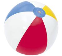 Bestway Pallone da spiaggia gonfiabile lucido da 20 pollici con design a strisce