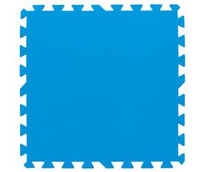 BESTWAY PAVIMENTO COMPONIBILE TAPPETINO POLIESTERE 50X50 PROTEGGI PISCINE SET 8