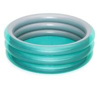 Bestway Piscina bimbo Big Metallic 3 anelli (170x53cm) Verde e Silver 51042