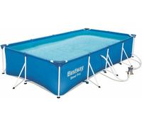 BESTWAY PISCINA C/TELAIO+POMPA 400X211X81H 56424
