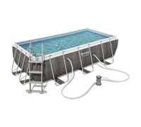 Bestway Piscina con accessori (404x201x100cm) per 3 - 4 persone POWER STEEL