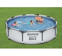Piscina Bestway Con Telaio Tonda Cm 305x76h Con Pompa Fuoriterra