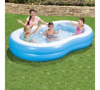 Bestway Piscina Famiglie Grande Laguna 262x157x46 cm