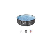 Bestway Piscina fuori terra 5614X Steel Pro max con accessori D. 3,66 x h. 1 m