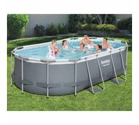 Bestway Piscina Fuori Terra Ovale Power Steel 427x250x100 cm