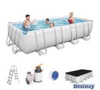 Bestway PISCINA FUORITERRA RETTANGOLARE con ACCESSORI cm 549x274x122 56466