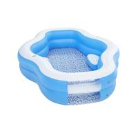 BESTWAY Piscina gonfiabile 198x270x51 cm Splashview azzurro arredo giardino