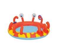 BESTWAY PISCINA GONFIABILE GRANCHIO BIMBI CON GIOCHI D'ACQUA 165 X 150 X 63 CM