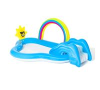 Bestway Piscina Gonfiabile Parco Giochi Arcobaleno 257x145x91 cm +2 Anni Giar