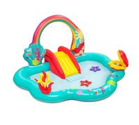Bestway Piscina Gonfiabile Parco Giochi Disney Sirenetta 221x193x117 cm +2 An