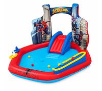 Bestway Piscina Gonfiabile Parco Giochi Spiderman 211x206x127 cm +2 Anni Giar
