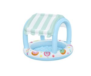 Bestway Piscina Gonfiabile per Bambini con Anello a Forma di Gelateria 104x84