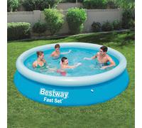 Bestway Fast Set 57273 piscina fuori terra Piscina gonfiabile Piscina rotonda 5377 L Blu