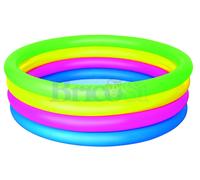 BESTWAY PISCINA GONFIABILE TONDA ARCOBALENO CM 157 H46