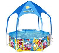 BESTWAY - Piscina Per Bambini Fuori Terra Pro Anti Uv Acciaio 183x51cm