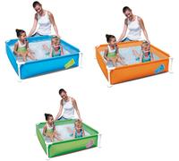Bestway Steel Pro 56217 piscina fuori terra Piscina con bordi Piscina rettangolare 365 L Blu, Verde, Arancione