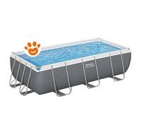 Bestway Piscina Rettangolare Steel Pro Max (640x274x132cm) con Pompa a Sabbia Art. 5612B - Bestway Piscina Rettangolare Steel Pro Max (640x274x132cm) con Pompa a Sabbia Art. 5612B - Steel Pro Max (640