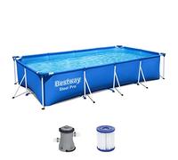 Bestway Steel Pro Piscina Rig Rettangolare 400X211X81