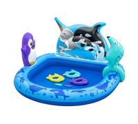 Bestway Polar Pals Kids Water Play Centre, Inflatable Water Park, Garden Toys