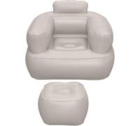 Bestway POLTRONA GONFIABILE con POUF per CASA e GIARDINO Comfi Cube 75137