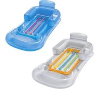 Bestway 43028 galleggiante da piscina e da spiaggia Blu Vinile Sedia a sdraio galleggiante