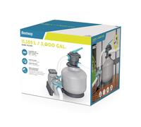BESTWAY Pompa Filtro Per Sabbia Pompa Per Piscina Pulizia Piscina