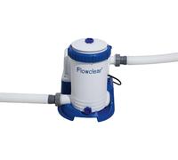 Bestway Flowclear 58391 - Pompa di Filtraggio a Cartuccia, Portata 9.463 L/H per