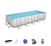 Set piscina fuori terra Power Steel™ Bestway® da 6.40 m x 2.74 m x 1.32 m