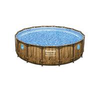 Bestway Piscina power steel swim vista series con oblo, cm. 488x122