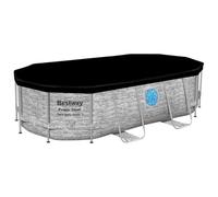 Bestway 56714 piscina fuori terra Piscina con bordi Piscina ovale 7250 L Marrone